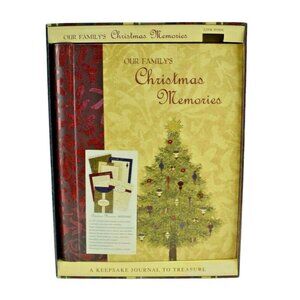New Trends Our Familys Christmas Memories Keepsake Journal  (New)